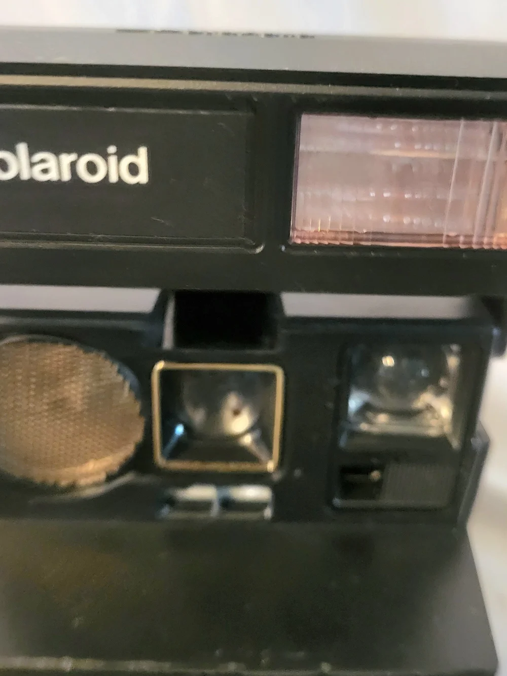 Vintage Polaroid Sun 660 Autofocus 600 Instant Camera Untested w/ Strap